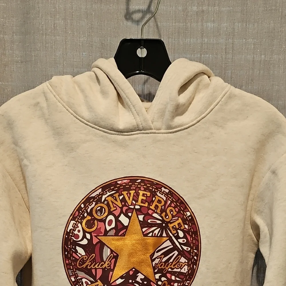 Converse Chuck Taylor Egret Heather Hoodie Sweatshirt